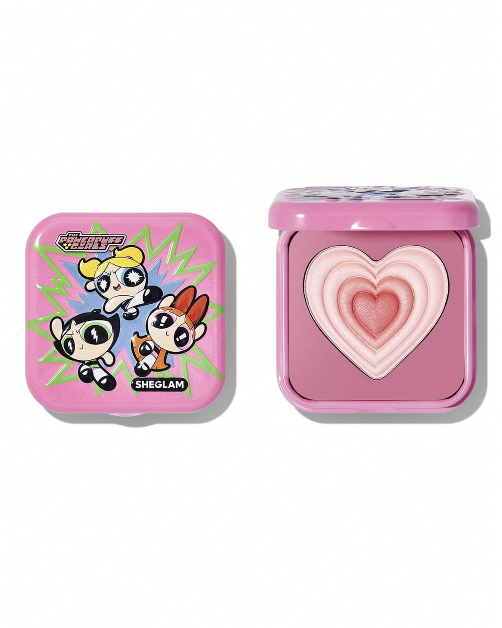 The Powerpuff Girls X SHEGLAM Tough Love Shimmer Blush-Utonium