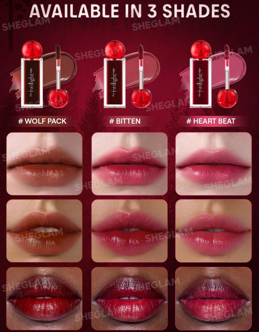 SHEGLAM The Twilight Saga X SHEGLAM Immortality Lip Tint