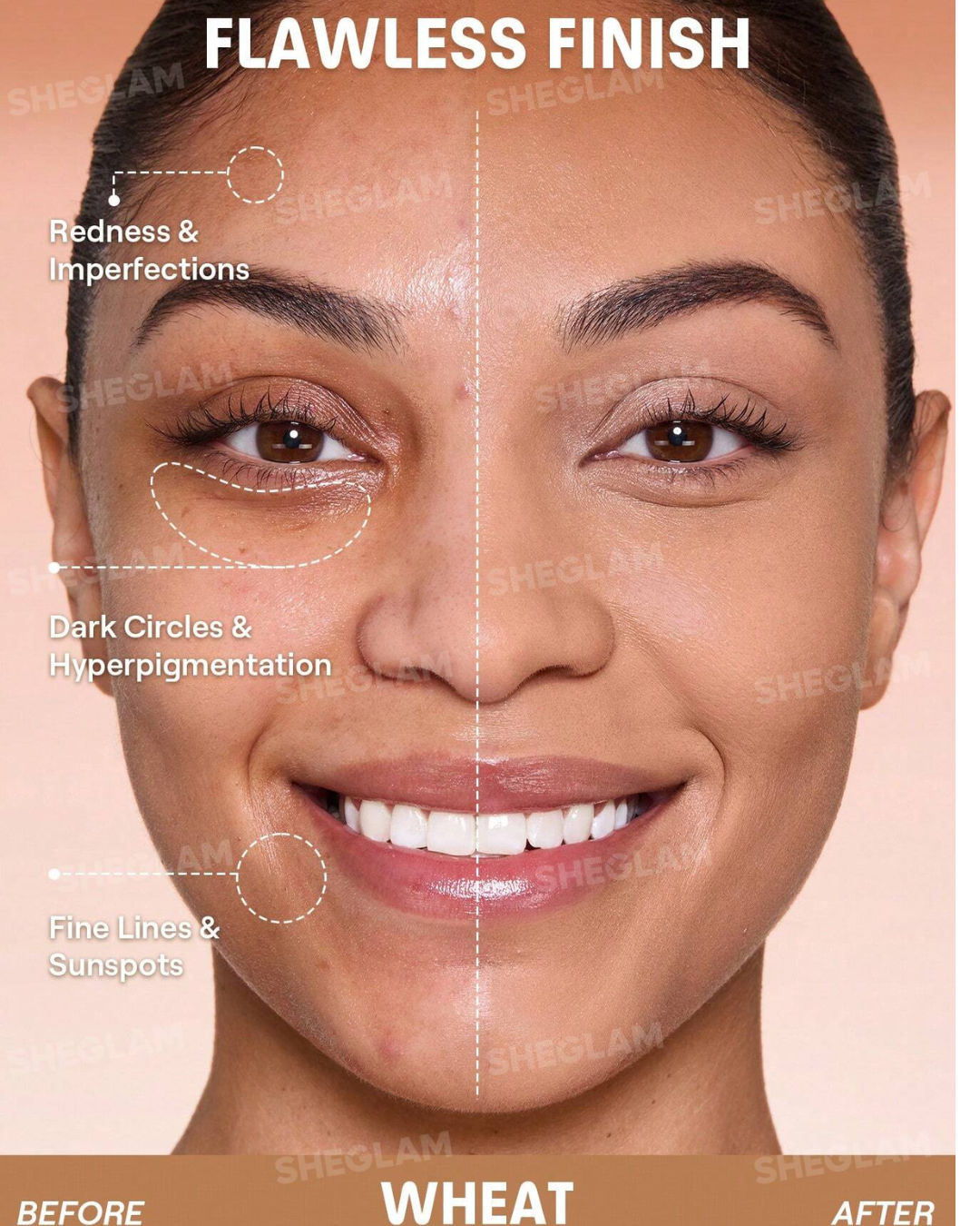 SHEGLAM Lock & Go Long-Lasting Cushion Foundation