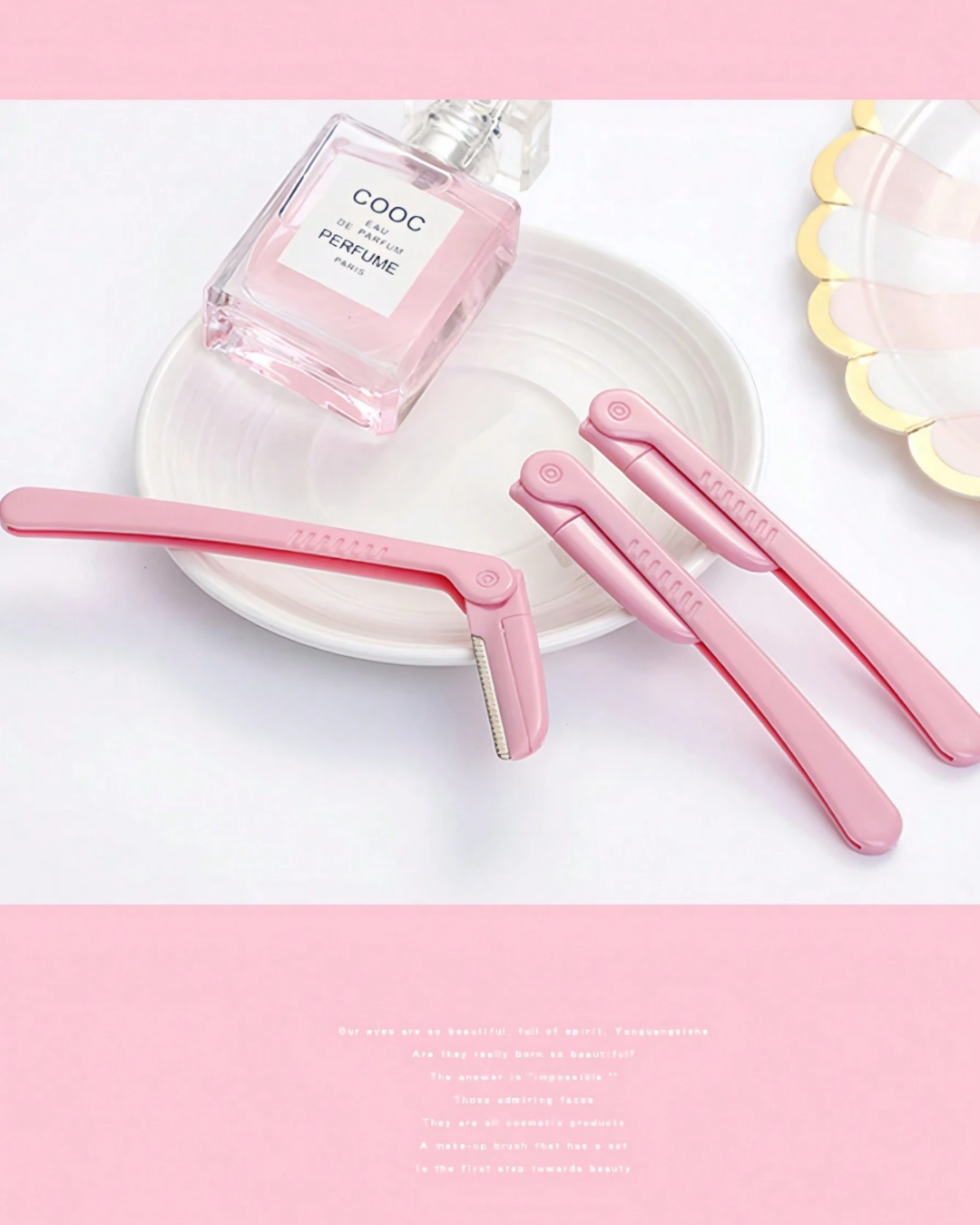 SHEIN Women's Facial Care Hair Removal Tools Razor Eyebrow Trimmer Shaving Rezors