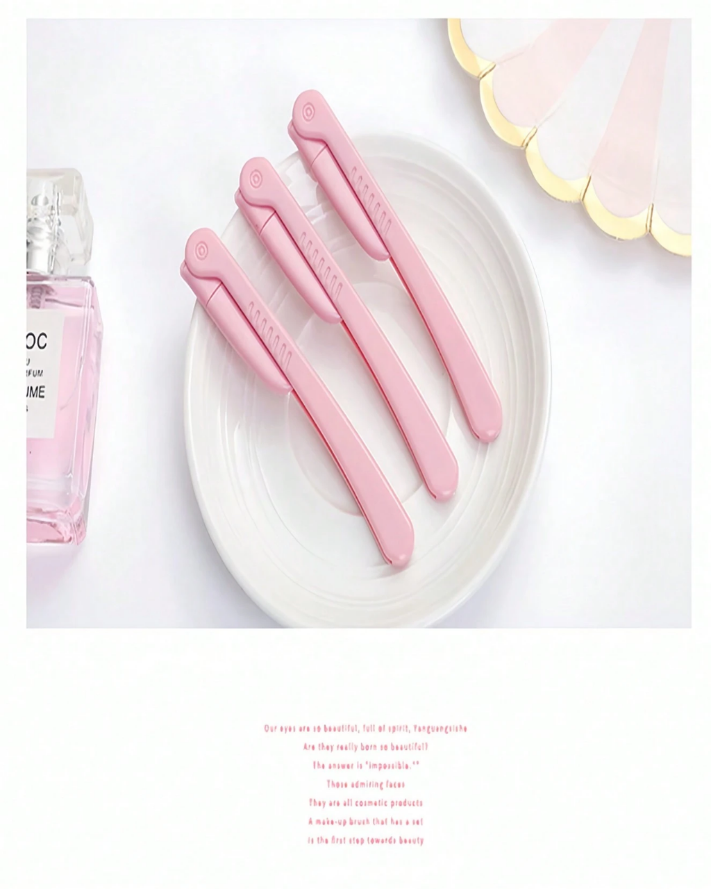 SHEIN Women's Facial Care Hair Removal Tools Razor Eyebrow Trimmer Shaving Rezors