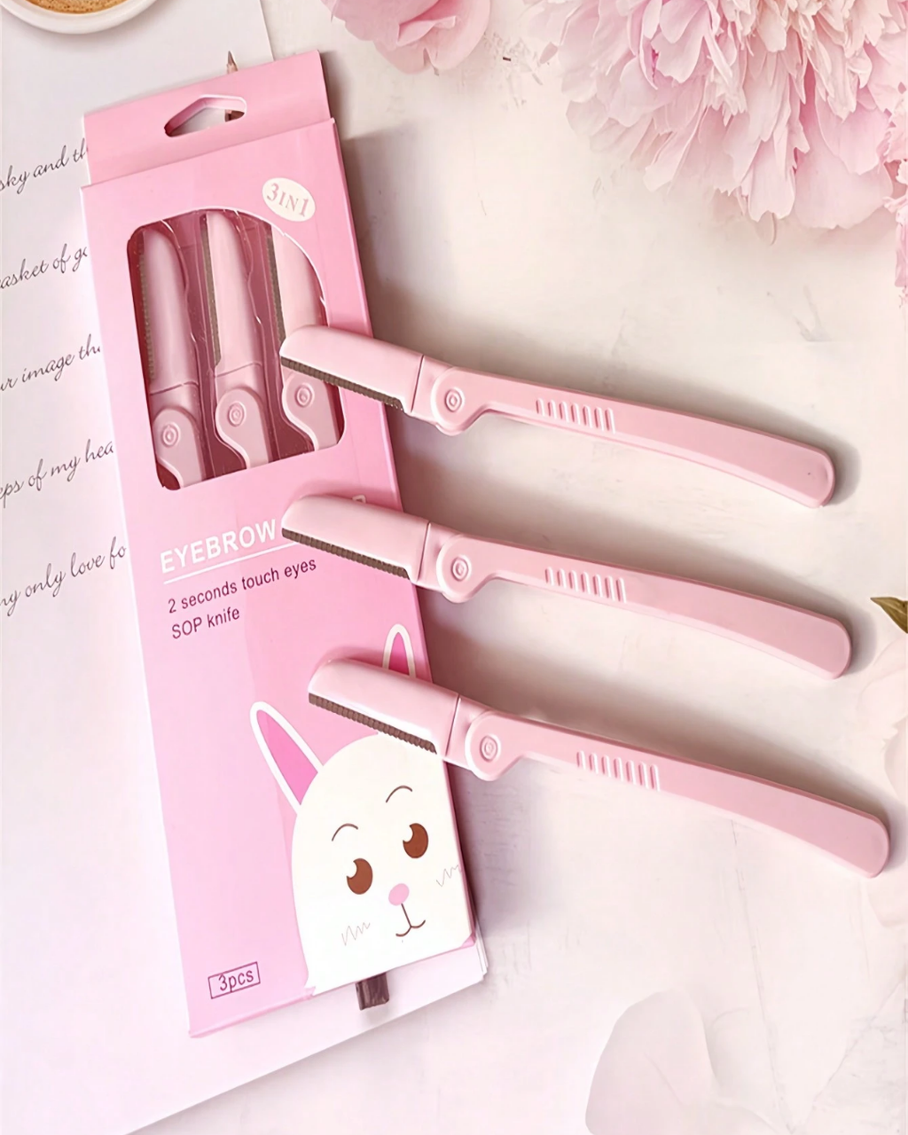 SHEIN Women's Facial Care Hair Removal Tools Razor Eyebrow Trimmer Shaving Rezors