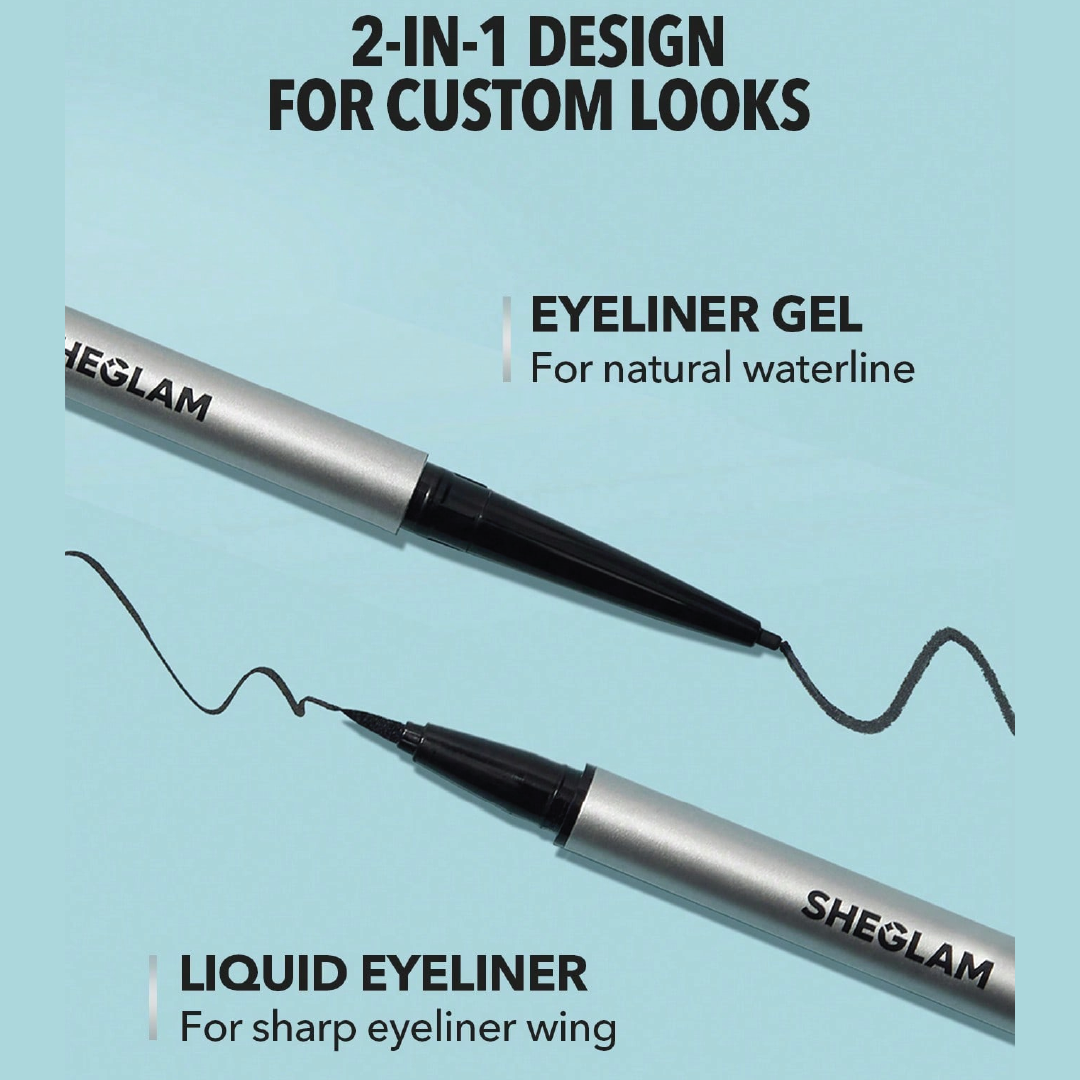On-Line Dual Eyeliner-Black